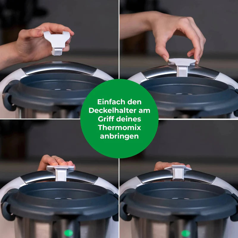 WunderClip® V2 | Deckelhalter für den Thermomix TM6, TM5 | das-brettchen.de