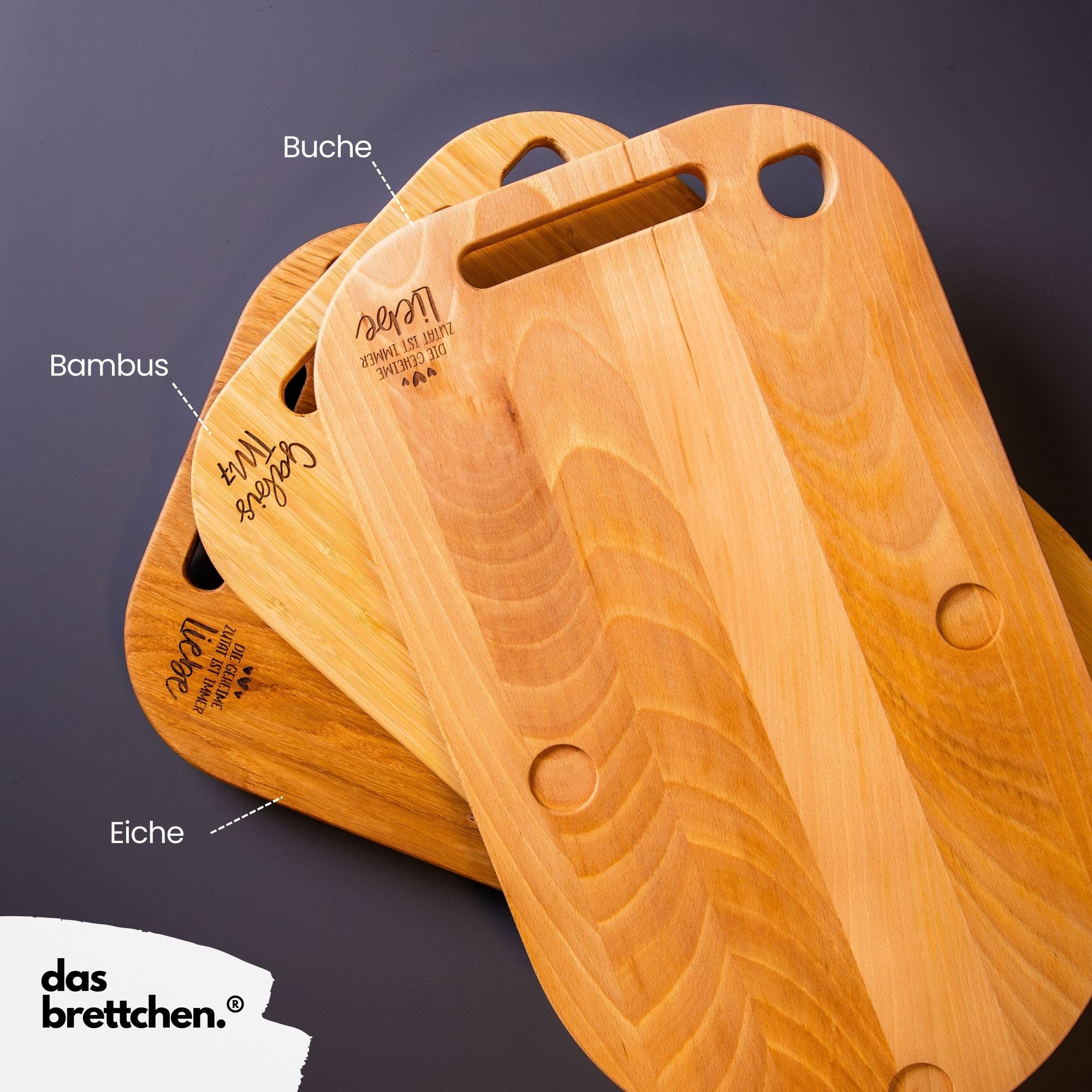 Gleitbrett für Thermomix® TM7 | Zubehör passend für Thermomix - Buche, Bambus und Eiche