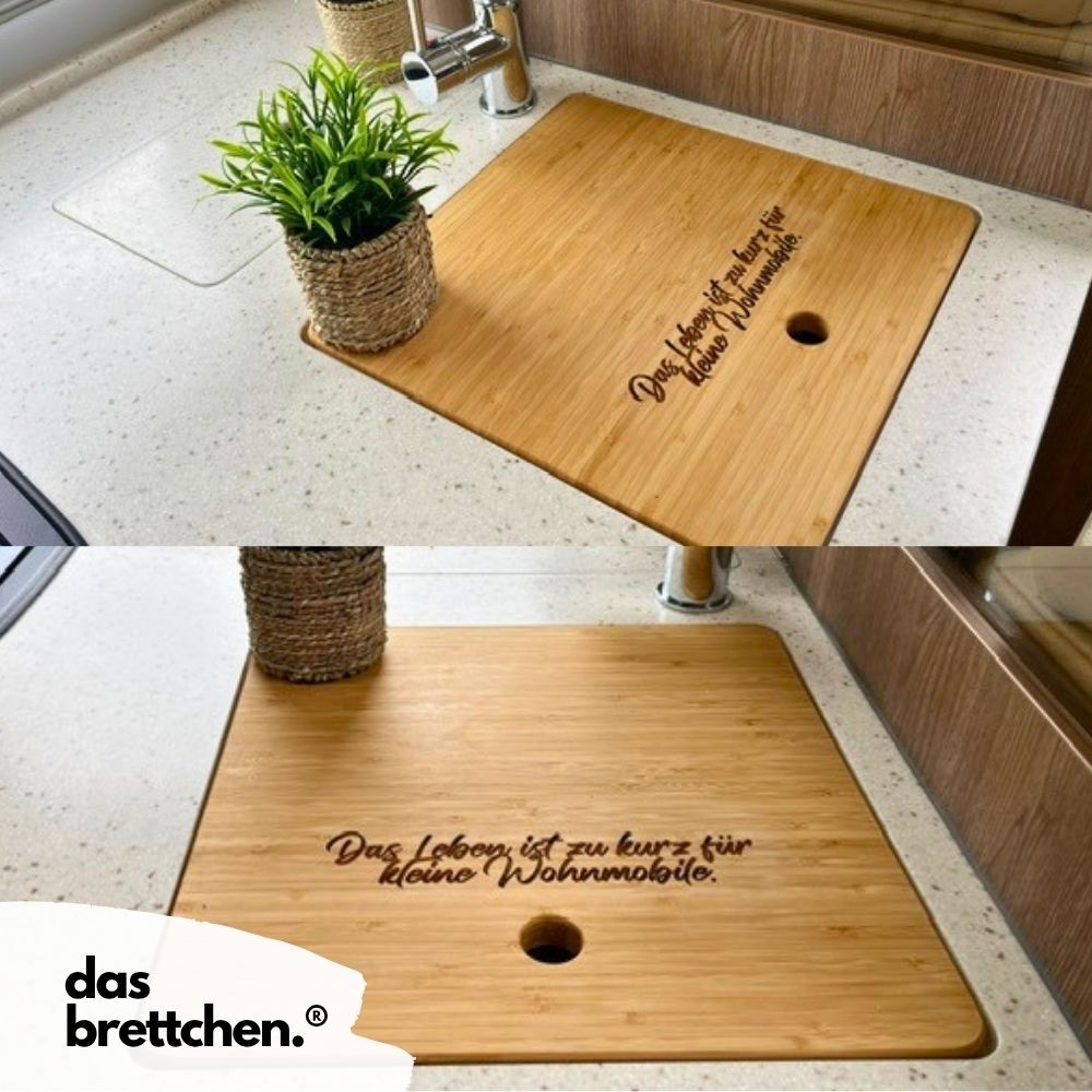 Spülabdeckung mit Schneidebrettfunktion für Morelo und Niesmann+Bischoff Wohnmobile