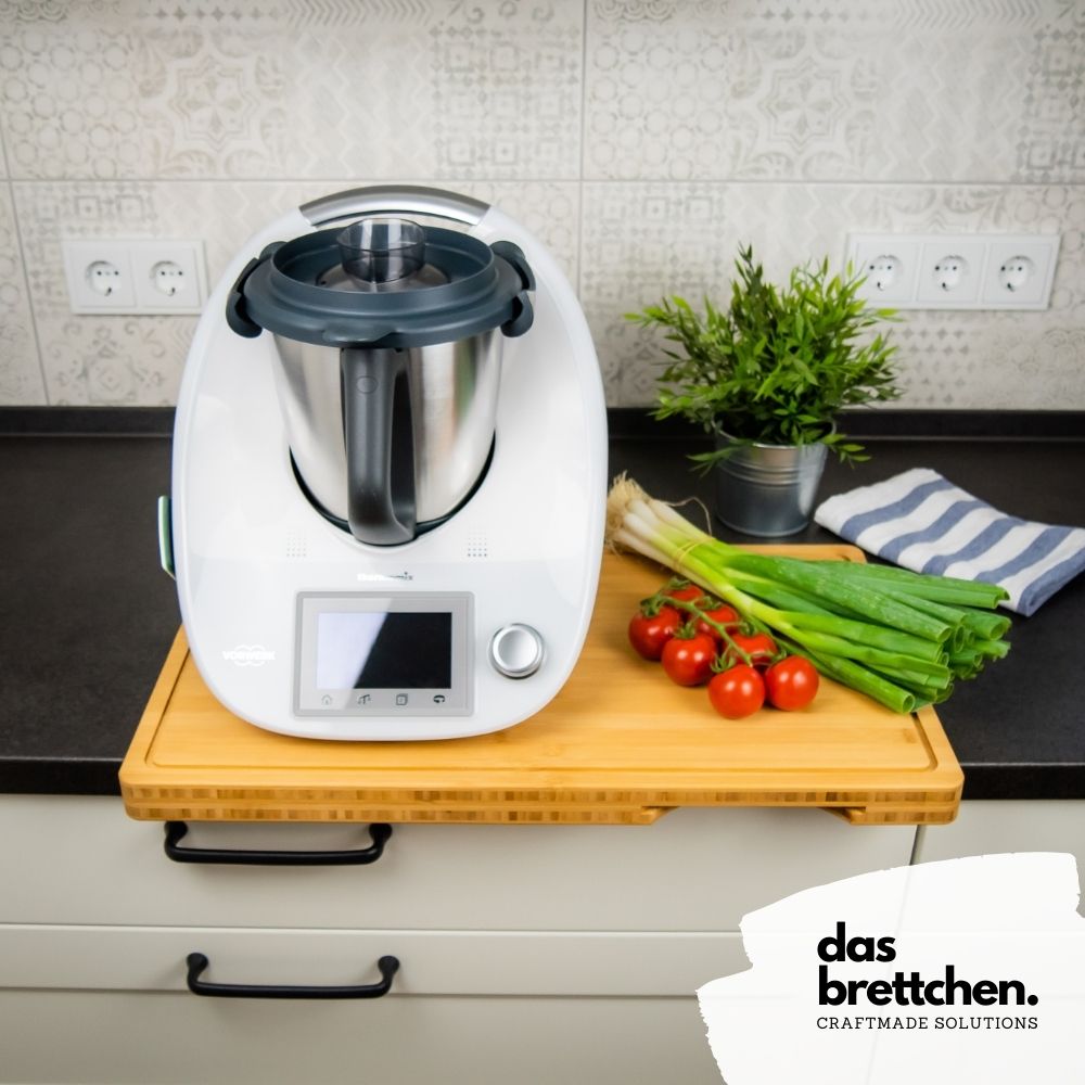 Thermomix® Gleitbrett mit Schneidefläche / Das Brettchen