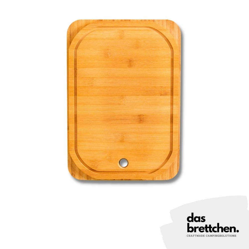 Spülabdeckung mit Schneidebrettfunktion für Wohnmobile (Dekor Bambus) / Das Brettchen