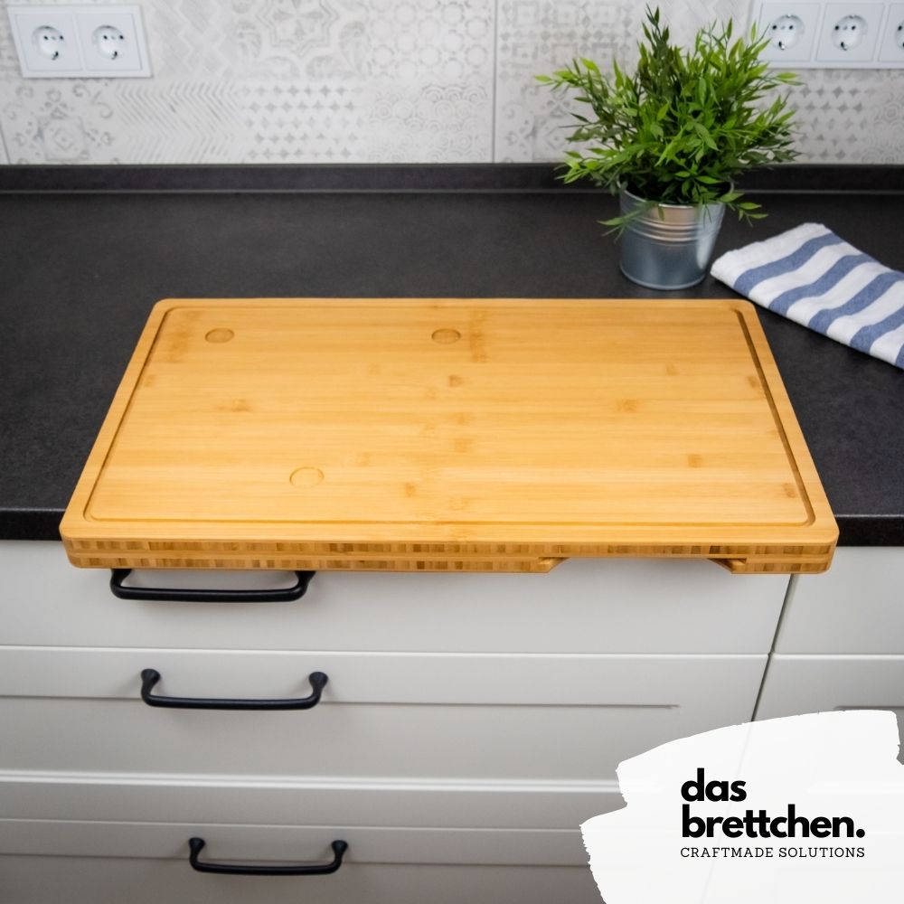 Thermomix® Gleitbrett mit Schneidefläche / Das Brettchen