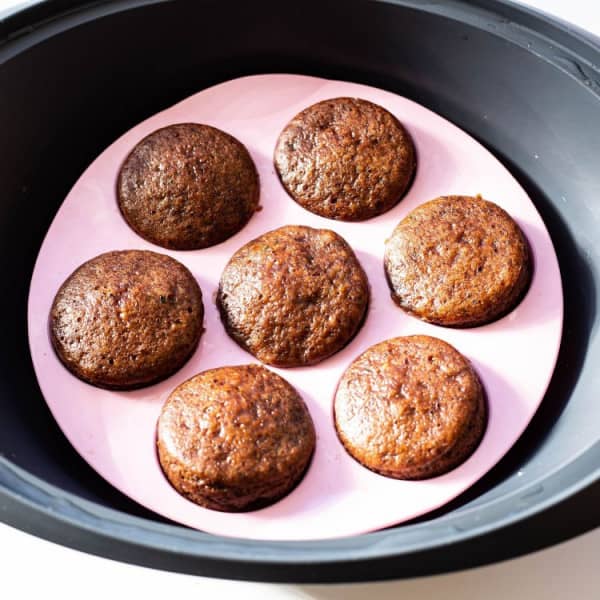 Silikon-Muffinform (rosa) für Varoma und Dampfgaraufsatz Thermomix & Monsieur Cuisine