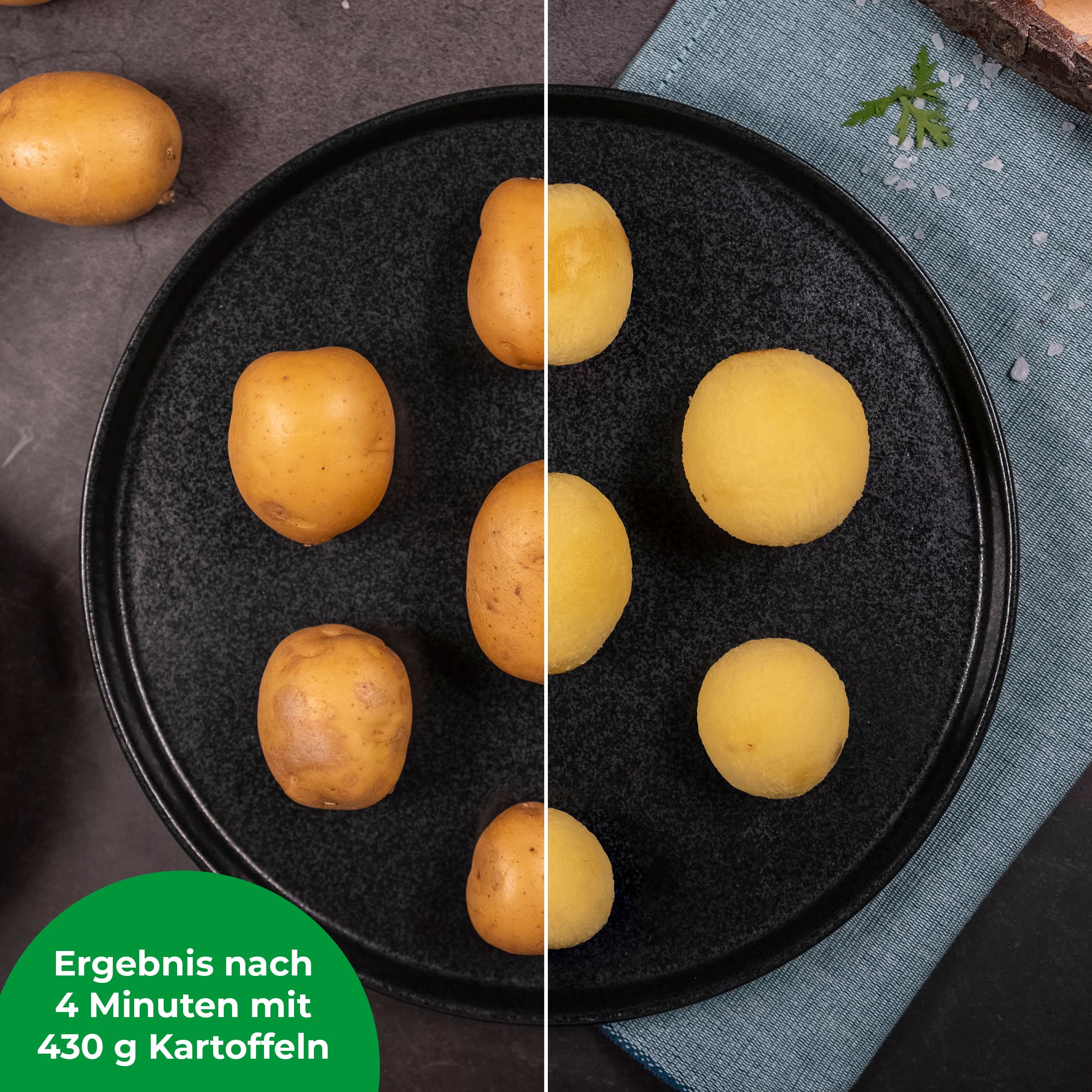 WunderPeeler® | V2 | Kartoffelschäler-Aufsatz für Thermomix TM6, TM5, TM31 / das-brettchen.de
