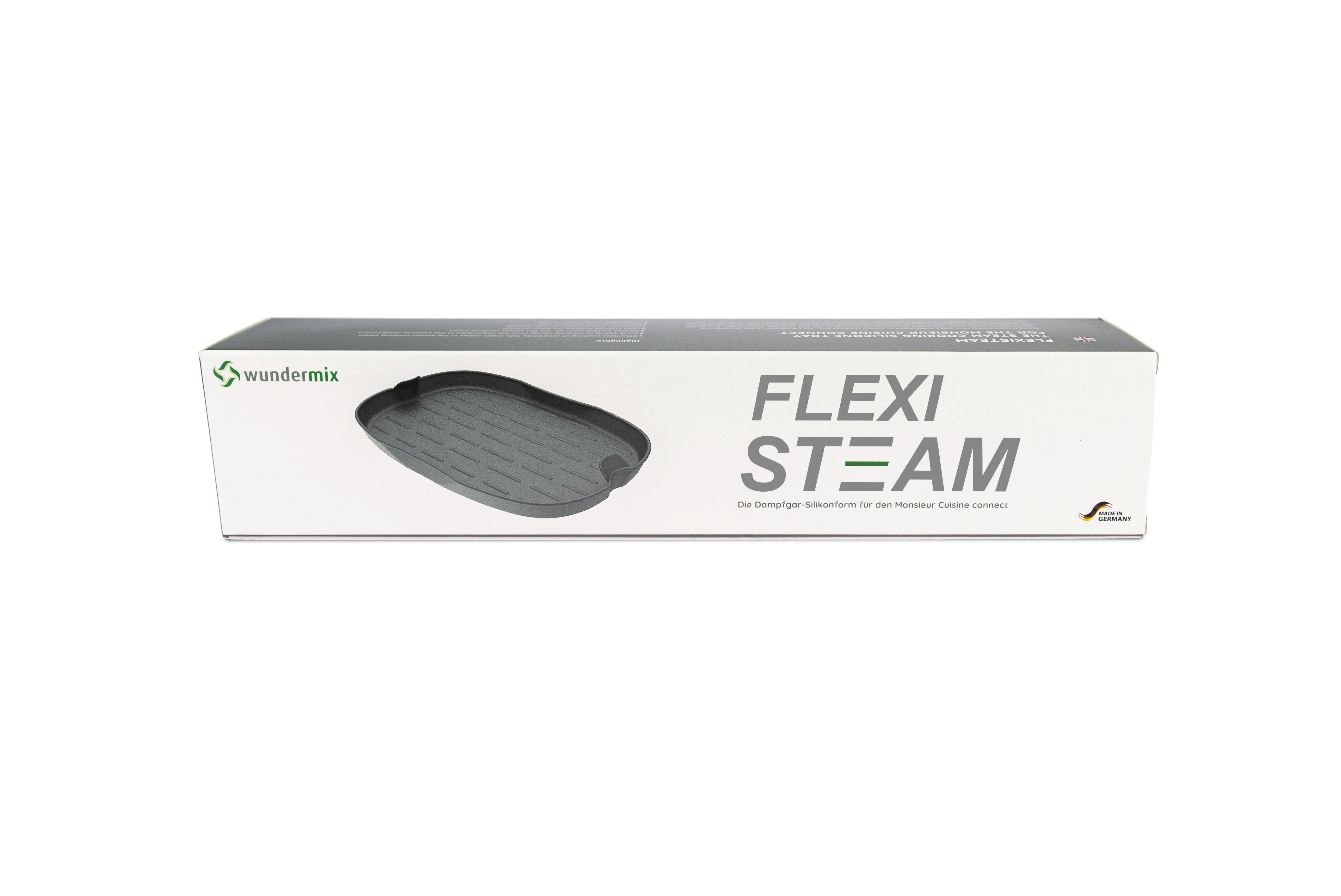 FlexiSteam® | Silikon-Auflaufform für Dampfgaraufsatz für Monsieur Cuisine Connect, Trend, Smart, Ed