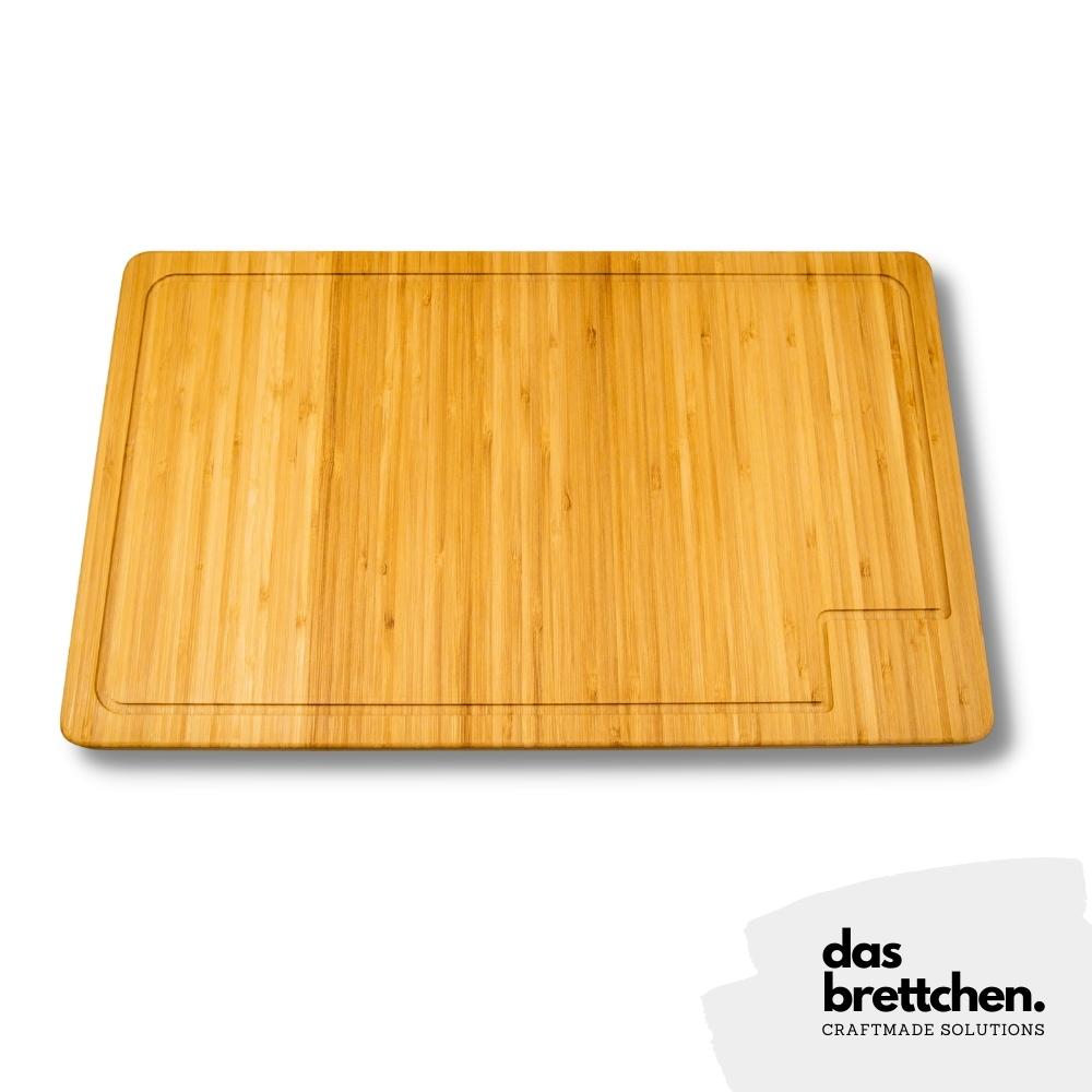 Schneidrebrett / Grillbrett aus Bambus 50 x 30 cm (personalisierbar)